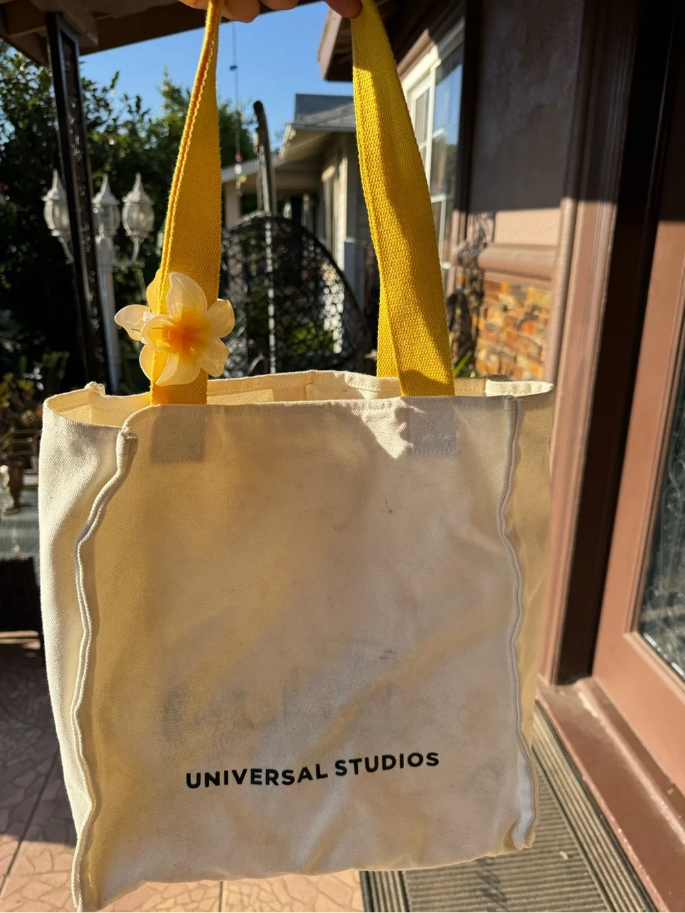 Universal Studios Minion Canvas Tote Bag